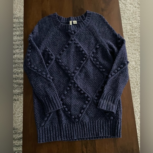 Moth Sweaters - Anthropologie MOTH Purple Tunic Sweater - Size XS